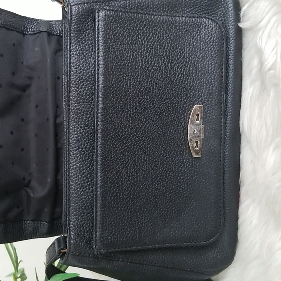 Kate Spade New York Alexya Pine Grove Way Pebbled Leather Shoulder Bag Satchel - Picture 12 of 12